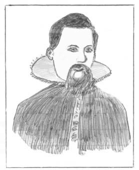 Portrait of Johannes Kepler by Maurice Batchelor